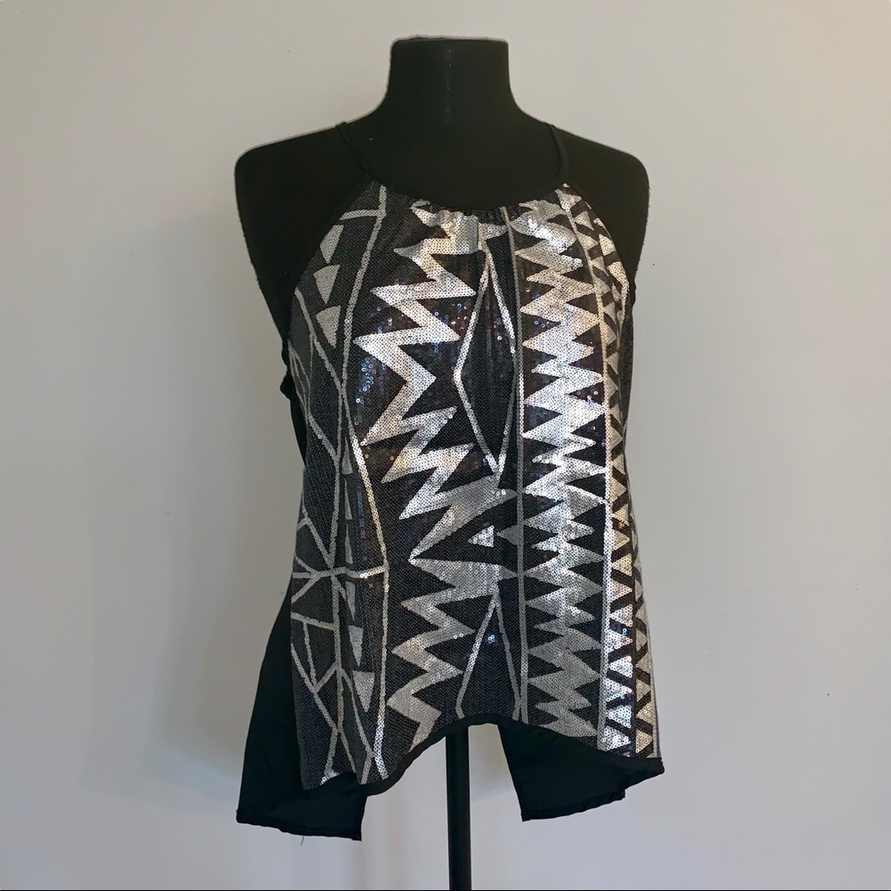 Tyche Sequin Top